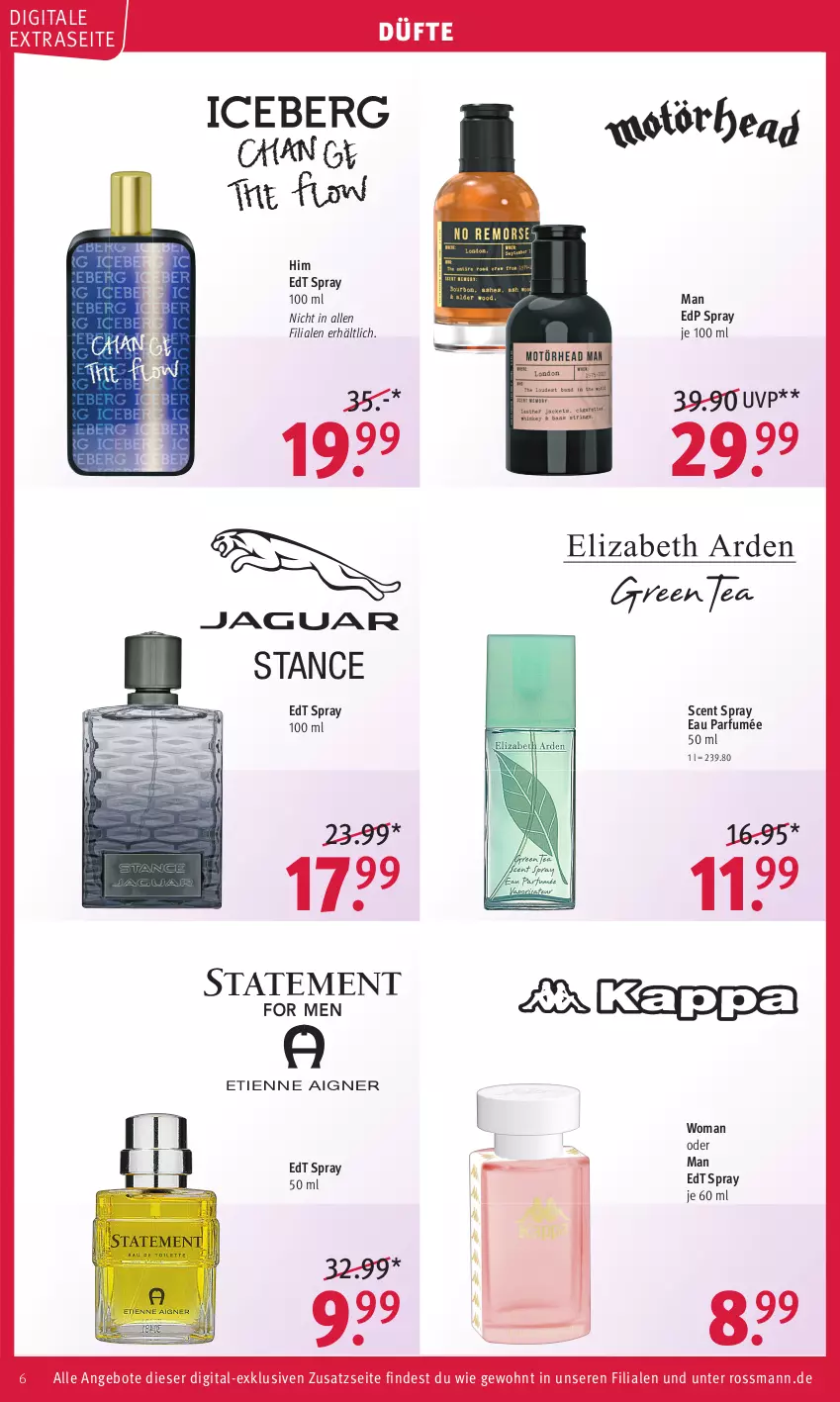 Aktueller Prospekt Rossmann - Prospekte - von 24.04 bis 28.04.2023 - strona 6 - produkty: angebot, angebote, edp spray, edt spray, parfum