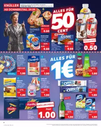 Gazetka promocyjna Kaufland - Gazetka - ważna od 05.10 do 05.10.2022 - strona 2 - produkty: almighur, almighurt, angebot, backwaren, barilla, bavaria blu, bergader, beutel, brot, camembert, creme, develey, domestos, Doppelkekse, edamer, ehrmann, ehrmann almighurt, eis, elle, frische backwaren, frucht, fruchtjoghurt, getränk, hartweizen, henglein, joghur, joghurt, Käse, keks, kekse, LG, Mantel, margherita, milch, Müller, müllermilch, Ofen, oreo, pizza, reinert, Ria, ring, salami, sauce, saucen, schnitten, schoko, schokolade, sekt, snack, suppe, tasse, teigwaren, Ti, weichkäse, würzsauce, würzsaucen, ZTE