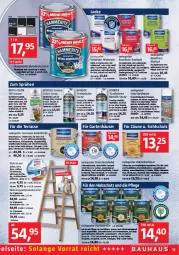 Gazetka promocyjna Bauhaus - Prospekte - Gazetka - ważna od 03.09 do 03.09.2022 - strona 16 - produkty: ACC, arla, auer, Bau, beere, braun, decke, dell, eimer, eis, Garten, HDD, Holz, holzschutz, lack, Lacke, LG, Mett, nuss, tee, Ti
