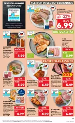 Gazetka promocyjna Kaufland - Prospekt - Gazetka - ważna od 20.09 do 20.09.2023 - strona 17 - produkty: angebot, angebote, backofen, besteck, bier, bio, braten, eis, elle, fleisch, fleisch in selbstbedienung, geschirr, ilag, jungbullen, kasseler, küche, lachs, mac, Metaxa, mozzarella, Nackensteak, natur, nuss, Ofen, purland, rel, sauce, schinken, schnitzel, schwein, schweine, schweinefleisch, schweinenacken, schweinerücken, steak, suppe, suppen, suppenfleisch, teller, Ti, tomate, tomaten, wein, weine