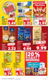 Gazetka promocyjna Kaufland - Prospekt - Gazetka - ważna od 20.09 do 20.09.2023 - strona 3 - produkty: Alaska-Seelachs, Alaska-Seelachsfilet, angebot, angebote, beutel, bohne, bohnen, braten, burger, Cap, cappuccino, champignon, champignons, cin, d'oro, dallmayr, eis, filet, fisch, fleisch, frosta, gin, hackfleisch, Holz, kaffee, Konserven, krüger, lachs, lachsfilet, mandarin-orangen, mövenpick, mövenpick kaffee, Ofen, orange, orangen, pizza, purland, reis, rind, rinder, rinderhackfleisch, schlemmerfilet, seelachsfilet, thunfisch, Ti, zucker