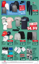 Gazetka promocyjna Kaufland - Prospekt - Gazetka - ważna od 20.09 do 20.09.2023 - strona 33 - produkty: asti, Bau, baumwolle, Cap, eis, erde, hose, ndk, Nike, puma, Rauch, reis, Schal, Schale, schuhe, shirt, shorts, sneaker, sneakersocken, socken, Sport, sportsocken, Sweathose, sweatshorts, T-Shirt, Tasche, taschen, Ti, tisch, versandkostenfrei, wolle