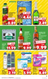 Gazetka promocyjna Kaufland - Prospekt - Gazetka - ważna od 20.09 do 20.09.2023 - strona 41 - produkty: angebot, angebote, apfel, apfelsaft, bier, cola, deo, desperados, direktsaft, dove, eis, elle, fleckentferner, Havana Club, holsten, holsten pilsener, likör, mac, mm extra, natur, O.b., oxi action, pils, pilsener, rum, saft, sekt, Southern Comfort, Spezi, Tampon, tampons, tequila, Ti, vanish, vanish oxi action, whiskey