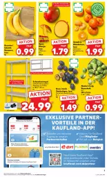 Gazetka promocyjna Kaufland - Prospekt - Gazetka - ważna od 20.09 do 20.09.2023 - strona 7 - produkty: angebot, angebote, banane, bananen, eis, elle, früchte, LG, mandarine, mandarinen, mango, regal, rosen, Rosenkohl, schwerlastregal, tee, Ti, tisch