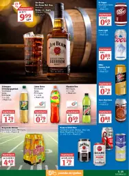 Gazetka promocyjna Globus - Prospekte - Gazetka - ważna od 12.02 do 12.02.2022 - strona 25 - produkty: angebot, angebotspreis, Apple, bier, desperados, drink, eis, eistee, erfrischungsgetränk, flasche, getränk, getränke, jim beam, lipton, Mixgetränk, Mountain Dew, mw-flasche, pet-flasche, reis, rum, schweppes, tee, whiskey, wodka, Yo