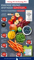 Gazetka promocyjna AldiSud - ALDI Aktuell - Gazetka - ważna od 19.03 do 19.03.2022 - strona 2 - produkty: aldi, asti, beere, beeren, beutel, bio, cola, eis, erde, heidelbeere, heidelbeeren, karotten, kracher, lebensmittel, leine, mango, natur, nuss, obst, Obst und Gemüse, Rauch, reis, rucola, rum, Schal, Schale, Ti, trauben, und gemüse, Yo