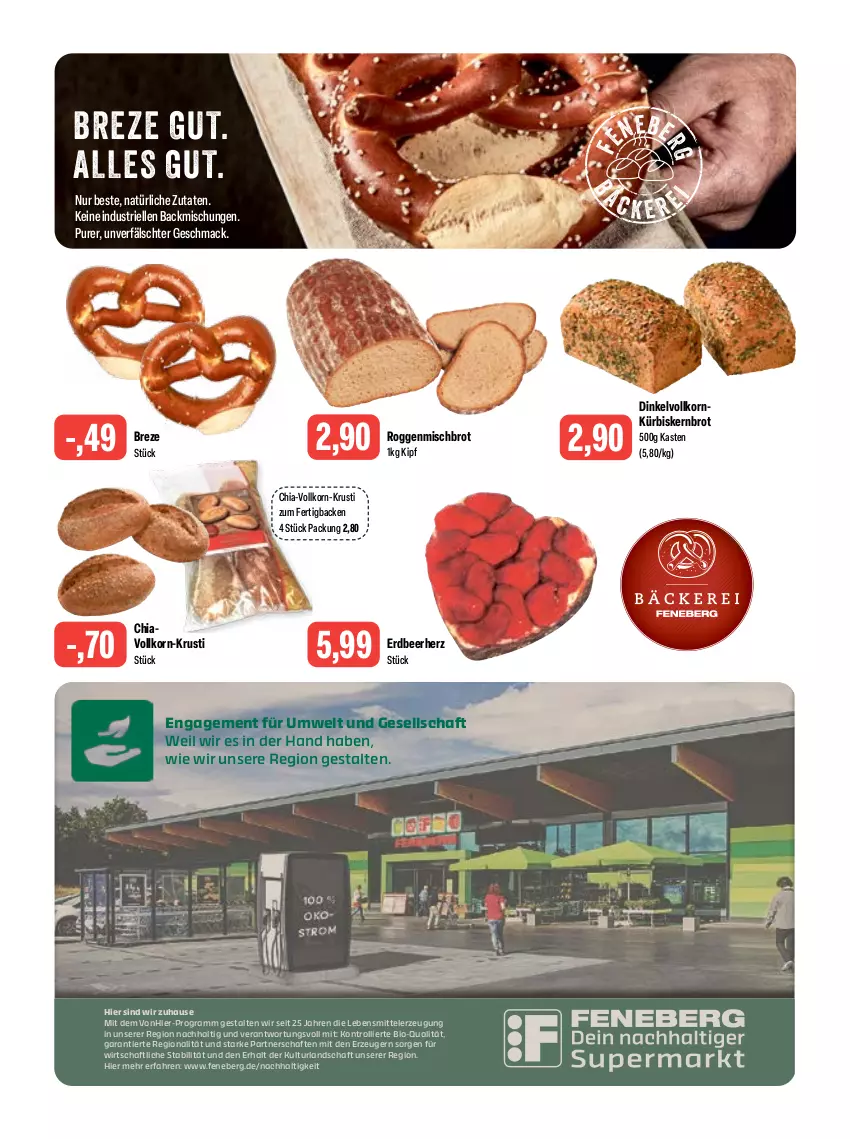 Aktueller Prospekt Feneberg - Prospekte - von 11.05 bis 13.05.2023 - strona 5 - produkty: backmischung, Backmischungen, bio, brot, chia, elle, korn, Kürbis, lebensmittel, mac, Ti, trolli