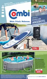 Gazetka promocyjna Combi - Prospekte - Gazetka - ważna od 30.04 do 30.04.2022 - strona 1 - produkty: ammerländer, Anew, auer, Bad, Bau, eis, elle, ente, Holz, Intel, merl, messer, pool, rel, ring, salz, String, Surf, Tasche, tee, Ti, tisch, tragetasche