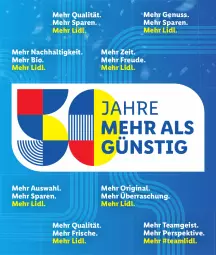 Gazetka promocyjna Lidl - 50 Jahre Lidl - Gazetka - ważna od 27.05 do 27.05.2023 - strona 3 - produkty: bio, eis, gin, nuss, Ti