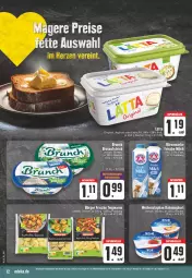 Gazetka promocyjna E Center - Angebote der Woche - Gazetka - ważna od 15.04 do 15.04.2023 - strona 12 - produkty: aktionspreis, aufstrich, Becher, brot, brotaufstrich, deka, eier, eis, fol epi, frische milch, galbani, gin, grünländer, joghur, joghurt, lätta, milch, rahmjoghurt, reis, teigwaren, Ti, weihenstephan, ZTE