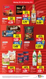 Gazetka promocyjna Lidl - Aktionsprospekt - Gazetka - ważna od 23.09 do 23.09.2023 - strona 11 - produkty: aktionspreis, angebot, angebote, barilla, beko, Cap, captain morgan, chips, coupon, daim, decke, eis, elle, finesse, funny-frisch, gin, herta, herta finesse, linsen, milka, nuii, original spiced gold, pasta, Pasta Sauce, reis, sauce, tee, teller, Ti, torte, viennetta, volvic, ZTE