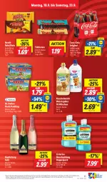 Gazetka promocyjna Lidl - Aktionsprospekt - Gazetka - ważna od 23.09 do 23.09.2023 - strona 13 - produkty: angebot, coca-cola, cola, coupon, Dr. Oetker, eis, gin, Kuschelweich, listerine, mundspülung, nestlé, Paula, paula pudding, preisvorteil, pudding, reis, sekt, spülung, Ti, toblerone, weichspüler, ZTE