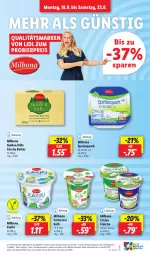 Gazetka promocyjna Lidl - Aktionsprospekt - Gazetka - ważna od 23.09 do 23.09.2023 - strona 5 - produkty: bier, Bona, brot, butter, crème fraîche, eis, elle, irische butter, Kefir, Milbona, quark, reis, speisequark, Ti, zaziki