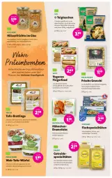 Gazetka promocyjna Denns Biomarkt - Prospekte - Gazetka - ważna od 18.07 do 18.07.2023 - strona 6 - produkty: ball, bio, braten, elle, erbsen, filet, filets, fisch, fische, Fischer, Fischspezialitäten, früchte, gewürz, gin, gnocchi, grill, hartweizen, hülsenfrüchte, kartoffel, kartoffeln, kichererbsen, küche, lachs, mac, nero, pasta, pflanze, pflanzen, rezept, rum, saft, Schere, senf, soja, Spezi, Tasche, taschen, Ti, tisch, Tofu, und gemüse, wok, würfel