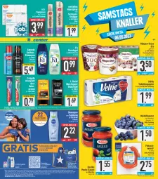 Gazetka promocyjna E Center - Angebote der Woche - Gazetka - ważna od 29.04 do 29.04.2023 - strona 23 - produkty: alpecin, barilla, Becher, beere, beeren, cin, coffein, colgate, creme, duschgel, eier, eis, ente, fa duschgel, flasche, fleisch, fleischwurst, gin, häagen-dazs, haarspray, heidelbeere, heidelbeeren, Kinder, LG, nivea, O.b., papier, pasta, pasta-sauce, reis, ring, sauce, schaumfestiger, shampoo, shampoo oder spülung, spülung, super-knüller, Tampon, tampons, Ti, toilettenpapier, Wella, wellaflex, wurst, zahncreme, ZTE