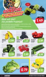 Gazetka promocyjna Markant - Prospekte - Gazetka - ważna od 22.10 do 22.10.2022 - strona 4 - produkty: beere, beeren, bio, bio gurken, Birnen, gurke, gurken, gutes essen, heidelbeere, heidelbeeren, paprika, paprika rot, Romatomaten, Schal, Schale, spitzkohl, tafelbirnen, Ti, tomate, tomaten, zitrone, zitronen