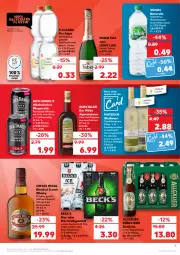 Gazetka promocyjna Kaufland - Gazetka - ważna od 02.02 do 02.02.2022 - strona 5 - produkty: alkohol, Alwa, angebot, angebote, aqua, beck's, bier, blended scotch, blended scotch whisky, bügel, bügelflasche, cola, decke, Deckel, eis, elle, erfrischungsgetränk, flasche, fleisch, frucht, Geflügel, getränk, Gurktaler, honig, jack daniel, jack daniel's, kräuter, kräutern, LG, likör, mac, maybach, mineralwasser, Mixgetränk, natur, natürliches mineralwasser, pils, qualitätswein, qualitätsweine, regal, rel, riesling, scotch, scotch whisky, sekt, Ti, volvic, wasser, wein, weine, Weißwein, whiskey, whisky