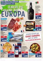 Gazetka promocyjna Kaufland - Gazetka - ważna od 02.02 do 02.02.2022 - strona 8 - produkty: angebot, aperitif, aqua, aufstrich, camembert, dessert, elle, escal, forelle, frucht, fruchtaufstrich, gin, grüne oliven, jamón serrano, Käse, konfitüre, küche, Küchen, Le Rustique, Manchego, mandel, mandeln, Ofen, olive, oliven, Portwein, rel, rohschinken, schinken, schnittkäse, serrano, Spezi, Ti, wein, ZTE, zucker