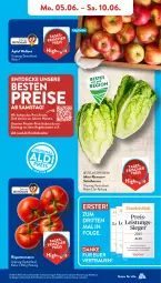 Gazetka promocyjna AldiSud - NÄCHSTE WOCHE - Gazetka - ważna od 10.06 do 10.06.2023 - strona 4 - produkty: aldi, angebot, decke, eis, kracher, lebensmittel, LG, Rauch, reis, rispentomaten, Romanasalat, salat, salatherzen, Tasche, Ti, tomate, tomaten, Wella, Yo, ZTE