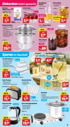 Gazetka promocyjna Thomas Philipps - Gazetka - ważna od 09.05 do 09.05.2026 - strona 17 - produkty: auto, backofen, Bau, baumwolle, bügel, decke, Deckel, Draht, edelstahl, einmachglas, eis, elle, Entsafter, flasche, frischhaltedosen, früchte, gelee, gelierzucker, geschirr, geschirrtücher, getränk, getränke, getränkespender, Glasdeckel, herdarten, hochglanz, HP, Kocher, Kochplatten, Kochtopf, kräuter, latte, Läufer, mac, marmelade, mikrowelle, obst, Ofen, reis, saft, säfte, sandwich, Schal, smoothie, smoothies, Ti, tisch, tischläufer, toast, toaster, topf, trinkglas, tücher, vorteilspreis, wasser, wasserkocher, wolle, zucker