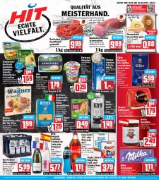 Gazetka promocyjna Hit - Wochenprospekt - Gazetka - ważna od 24.05 do 24.05.2025 - strona 1 - produkty: almighur, almighurt, Alwa, ananas, arla, Becher, beutel, brut, brut dargent, coca-cola, cola, coupon, coupons, crémant de loire, darbo, De Cecco, drink, duplo, ecco, ehrmann, ehrmann almighurt, eilles gourmet, eis, Elan, filet, filterkaffee, flasche, fleisch, freixenet, frische milch, gerolsteine, gerolsteiner, grünländer, hackfleisch, hackfleisch gemischt, hafer, Haferdrink, hochland, italienische pasta, kaffee, kaffeepads, Käse, Kette, Kinder, kiwi, Kiwi Gold, knorr, knorr fix, konfitüre, Mantel, medaillons, Meister, milch, milka, milka schokolade, mineralwasser, mövenpick, natur, pasta, pizza, reis, rel, riegel, rind, salz, sandwich, sauce, Schmelzkäse, schoko, schokolade, schwein, schwein und rind, schweine, schweinefilet, senseo, Speck, Spezi, Sprudel, steiner, Ti, vom schwein und rind, wagner, wasser, weihenstephan, wein, weine, zespri, ZTE