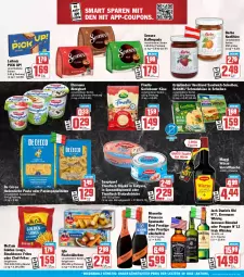 Gazetka promocyjna Hit - Wochenprospekt - Gazetka - ważna od 24.05 do 24.05.2025 - strona 18 - produkty: alkohol, almighur, almighurt, aufstrich, Becher, beutel, blume, blumen, blumenöl, brot, brotaufstrich, brotaufstriche, brut, coupon, coupons, darbo, De Cecco, ecco, ehrmann, ehrmann almighurt, eis, finello, fisch, fischstäbchen, flasche, Golden Longs, grünländer, hochland, iglo, irish whiskey, italienische pasta, jack daniel, jack daniels, jameson, kaffee, kaffeepads, Käse, konfitüre, leibniz, maggi, maggi würze, mccain, mionetto, pasta, Pick Up!, prosecco, puma, reis, sandwich, sandwich-scheiben, saupiquet, Schmelzkäse, senseo, sonnenblume, sonnenblumen, sonnenblumenöl, Spezi, spumante, steak, thunfisch, Ti, whiskey, whisky, ZTE