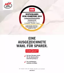 Gazetka promocyjna Hit - Wochenprospekt - Gazetka - ważna od 24.05 do 24.05.2025 - strona 19 - produkty: auer, champion, eis, lebensmittel, reis, Ti