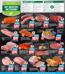 Gazetka promocyjna Hit - Wochenprospekt - Gazetka - ważna od 24.05 do 24.05.2025 - strona 4 - produkty: auer, Bau, Bauer, beef, bio, braten, bratwurst, eis, ente, fleisch, Geflügel, grobe bratwurst, gulasch, Holz, holzfällersteaks, hüftsteak, hüftsteaks, jungbullen, kotelett, kräuter, lack, lamm, lammkotelett, mais, Meister, milch, monitor, Nackensteak, nackensteaks, natur, Nestea, Oberschalenrouladen, orange, pute, reis, Ria, rind, ring, rouladen, Schal, Schale, schnitten, schwein, schweine, spareribs, Spezi, Sport, steak, steaks, Ti, Tiere, tisch, wein, weine, Weste, wurst, ZTE