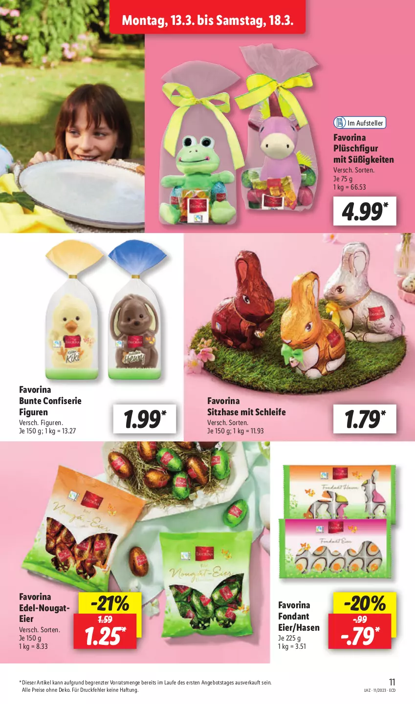 Aktueller Prospekt Lidl - Aktionsprospekt - von 13.03 bis 18.03.2023 - strona 13 - produkty: angebot, eier, eis, elle, Plüsch, reis, teller, Ti, ZTE