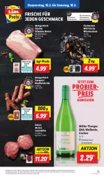 Gazetka promocyjna Lidl - Aktionsprospekt - Gazetka - ważna od 18.03 do 18.03.2023 - strona 41 - produkty: Abtei, bier, braten, cevapcici, discount, eis, fisch, fische, Fischer, fleisch, lamm, mac, Müller, Müller-Thurgau, Muscheln, reis, rind, rindfleisch, schwein, schweine, Ti, wein, weine, Weißwein