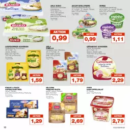 Gazetka promocyjna Real - Gazetka - ważna od 19.11 do 19.11.2022 - strona 10 - produkty: arla, arla buko, beutel, Buko, creme, edelcreme, eis, finello, Frische Pasta, frischkäse, frischkäsezubereitung, géramont, gurke, hilcona, holländischer schnittkäse, kartoffel, kartoffelsalat, Käse, leerdammer, miree, Ofen, Ofenkäse, pasta, pizza, Popp, reis, salat, Schmelzkäse, schmelzkäsezubereitung, schnittkäse, Ti