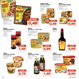 Gazetka promocyjna Real - Gazetka - ważna od 19.11 do 19.11.2022 - strona 14 - produkty: Becher, beutel, Brühe, eis, elle, flasche, maggi, maggi fix, Maggi Schnelle Pfanne, maggi würze, pfanne, reis, sauce, saucen, suppe, suppen, terrine, Ti