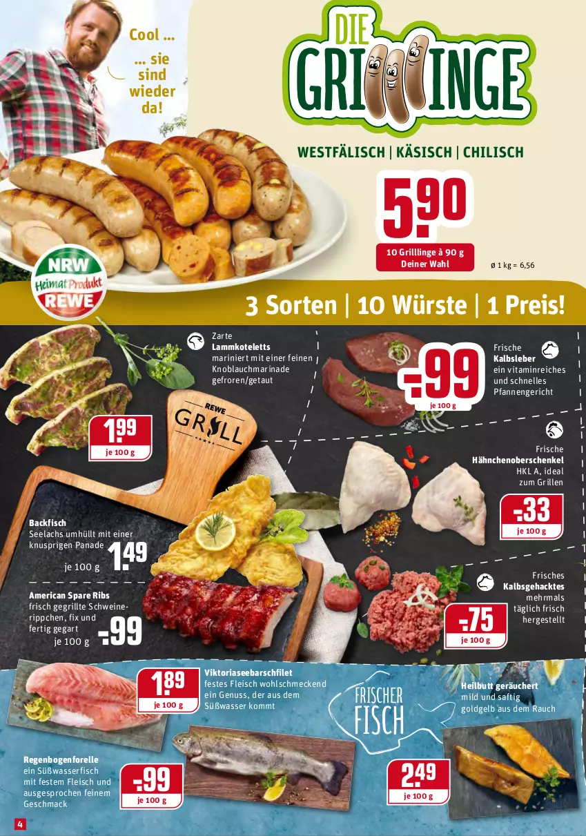 Aktueller Prospekt Rewe - Prospekte - von 12.07 bis 17.07.2021 - strona 4