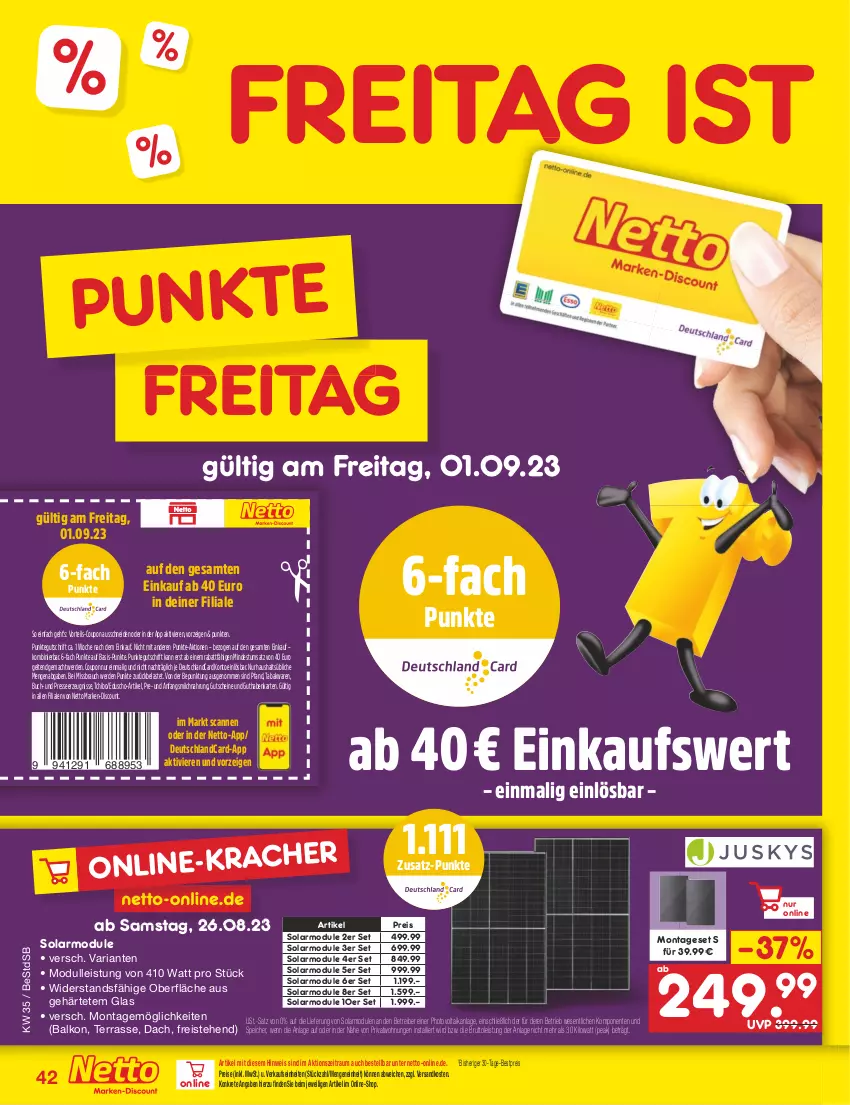 Aktueller Prospekt Netto Marken-Discount - Filial-Angebote - von 28.08 bis 02.09.2023 - strona 44 - produkty: bestpreis, brut, buch, coupon, deutschlandcard, discount, eduscho, eis, ente, erde, guthabenkarte, gutschein, gutscheine, mac, marken-discount, milch, ndk, Rauch, reis, Ria, Tchibo, Ti