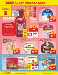 Gazetka promocyjna Netto Marken-Discount - Filial-Angebote - Gazetka - ważna od 02.09 do 02.09.2023 - strona 38 - produkty: bestpreis, daim, eis, elle, erde, frucht, joghur, joghurt, kühlregal, Le Rustique, mandel, mascarpone, milch, mozzarella, ndk, quark, regal, reis, rel, sac, sandwich, smoothie, speisequark, stieleis, Ti, toblerone, torte, weihenstephan