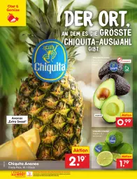 Gazetka promocyjna Netto Marken-Discount - Filial-Angebote - Gazetka - ważna od 02.09 do 02.09.2023 - strona 8 - produkty: ananas, asti, avocado, chiquita, eis, limette, limetten, Mett, metten, ndk, obst, reis, Schal, Schale, Ti