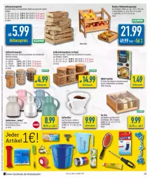 Gazetka promocyjna Diska - Prospekte - Gazetka - ważna od 28.01 do 28.01.2023 - strona 10 - produkty: aktionspreis, alle artikel ohne dekoration, bambus, Behälter, decke, Deckel, deka, dekoration, eis, elle, Gläser, Holz, isolierkanne, kaffee, küche, Küchen, leine, regal, reis, rwe, spülmaschinen, tee, teller, Ti