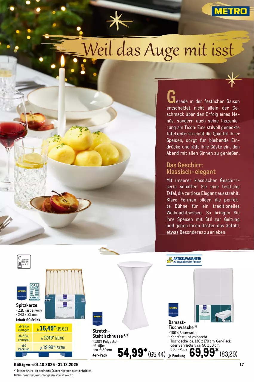 Aktueller Prospekt Metro - Saisonkatalog 