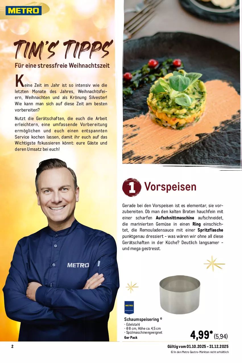 Aktueller Prospekt Metro - Saisonkatalog 