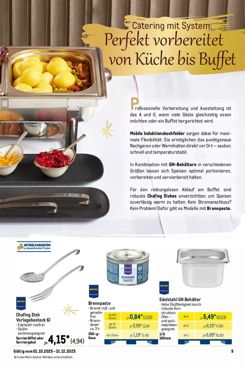 Aktueller Prospekt Metro - Saisonkatalog 