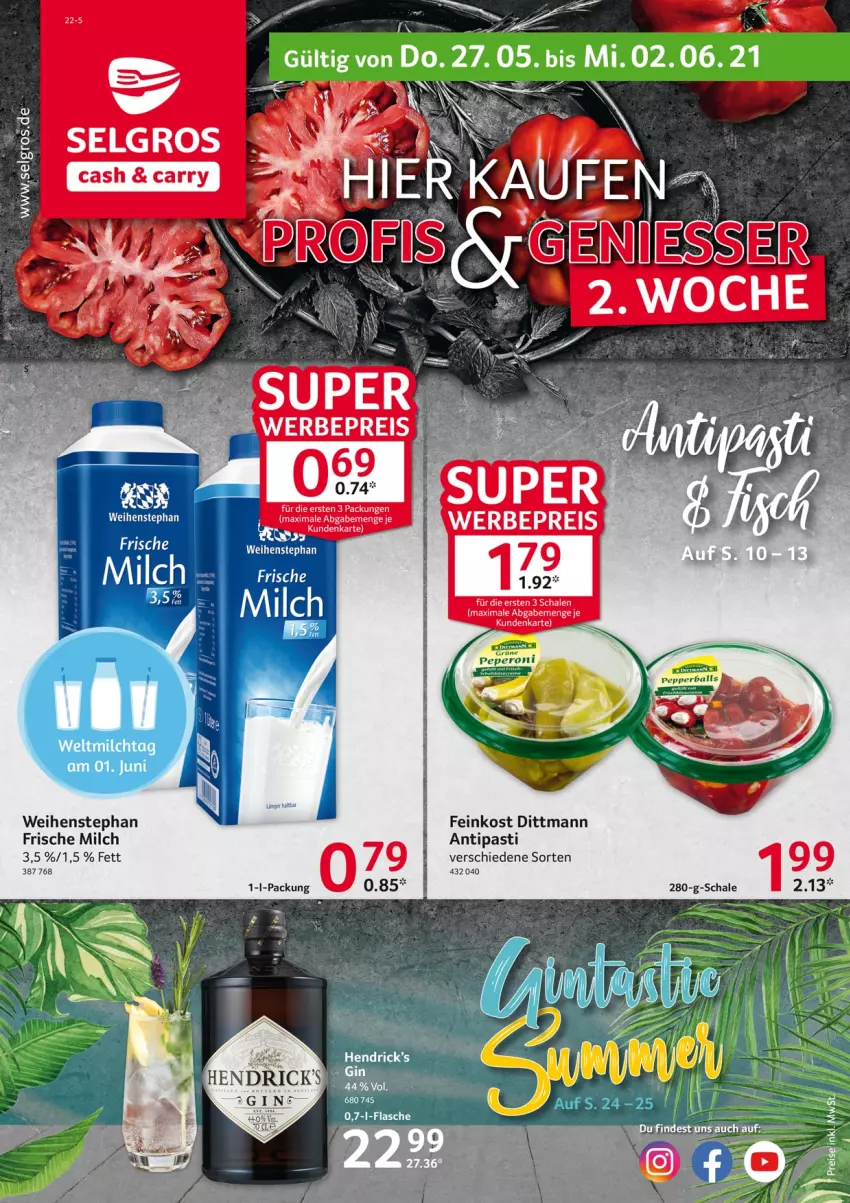 Aktueller Prospekt Selgros - Food - von 27.05 bis 02.06.2021 - strona 1