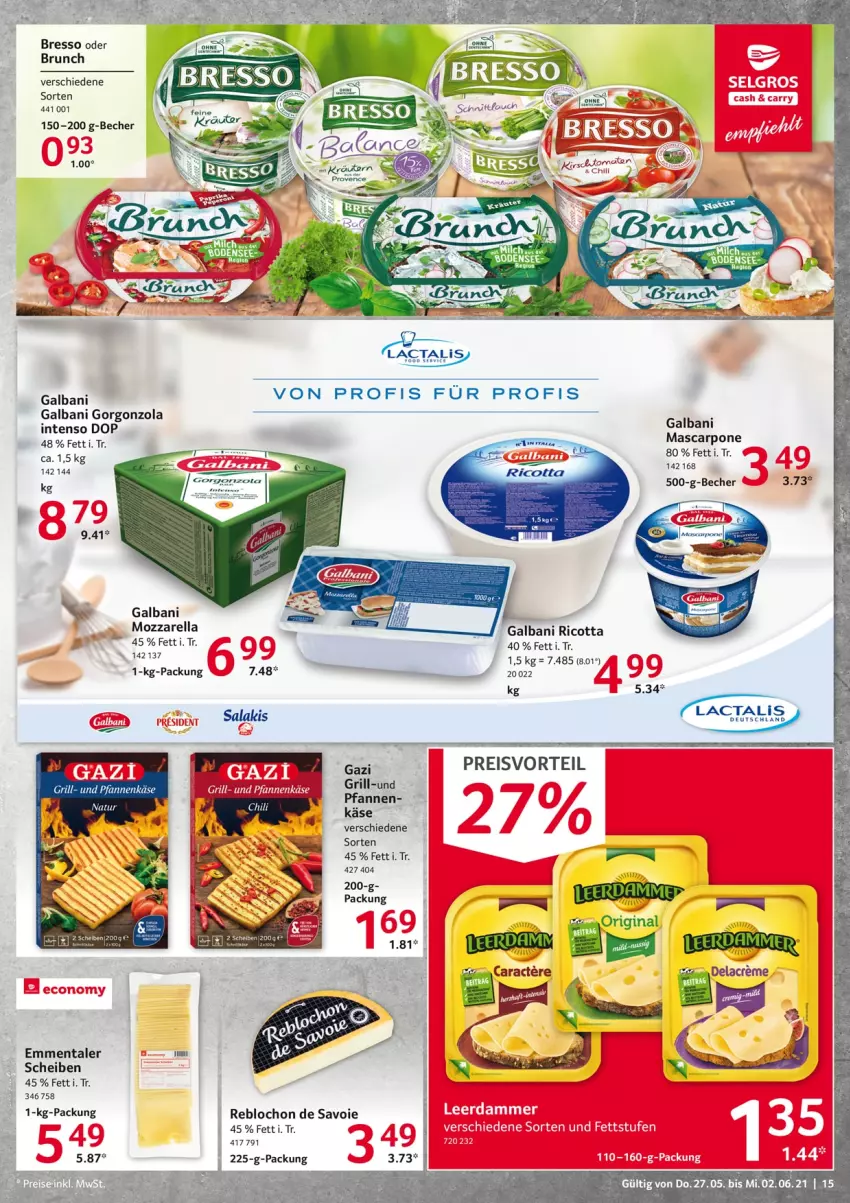 Aktueller Prospekt Selgros - Food - von 27.05 bis 02.06.2021 - strona 15