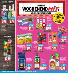 Gazetka promocyjna Hit - Prospekte - Gazetka - ważna od 12.08 do 12.08.2023 - strona 15 - produkty: alkohol, barilla, Becher, beutel, bonduelle, bonduelle goldmais, Cachaca, creme, ecco, eis, elle, fisch, flasche, Germ, Goldmais, goldmais oder, irish whiskey, jägermeister, kräuter, kräuterlikör, lack, likör, mais, Meister, milka, milka schokolade, mm extra, mövenpick, oryza, pasta, rama, rama cremefine, reis, reiss, salat, sauce, saucen, saupiquet, schoko, schokolade, sekt, Sierra, Southern Comfort, Spezi, thunfisch, Thunfischsalat, Ti, tullamore, tullamore dew, wein, weine, whiskey, ZTE