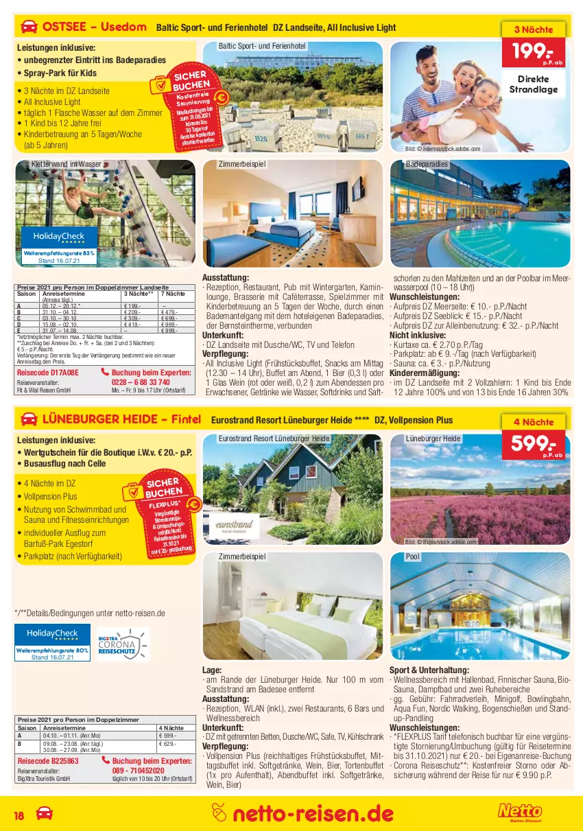 Aktueller Prospekt Netto Marken-Discount - Reisemagazin August - von 01.08 bis 31.08.2021 - strona 18