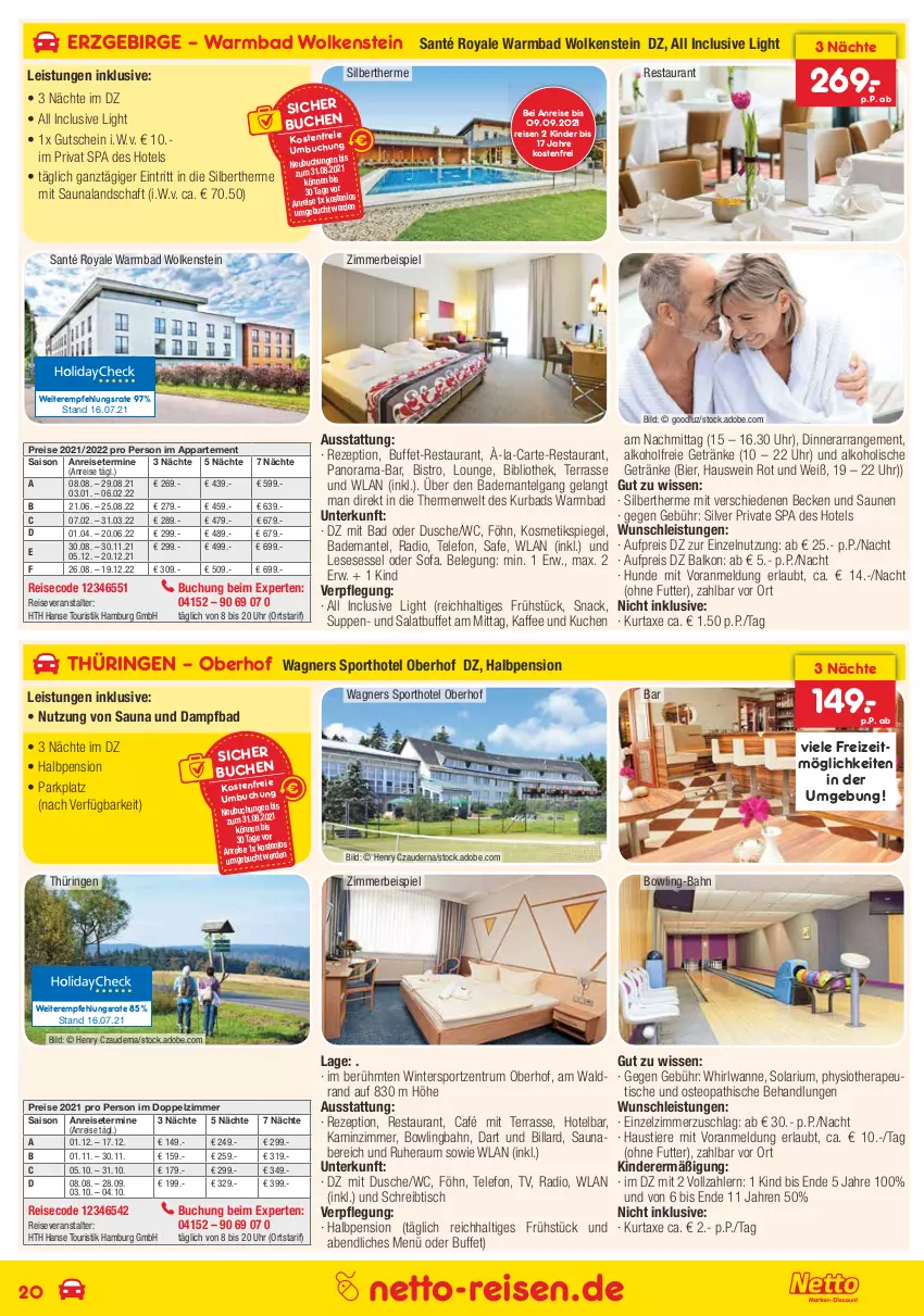 Aktueller Prospekt Netto Marken-Discount - Reisemagazin August - von 01.08 bis 31.08.2021 - strona 20