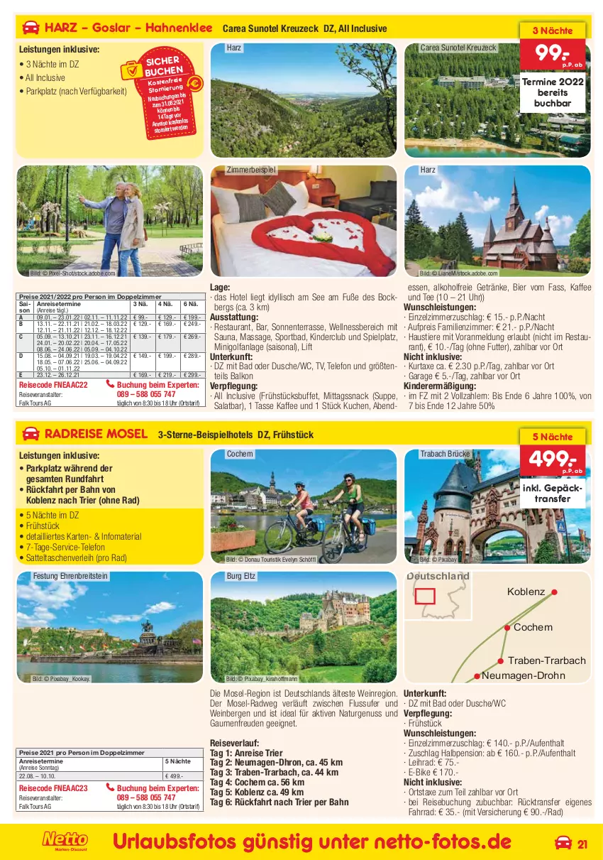 Aktueller Prospekt Netto Marken-Discount - Reisemagazin August - von 01.08 bis 31.08.2021 - strona 21