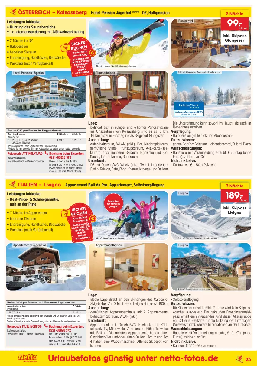 Aktueller Prospekt Netto Marken-Discount - Reisemagazin August - von 01.08 bis 31.08.2021 - strona 25