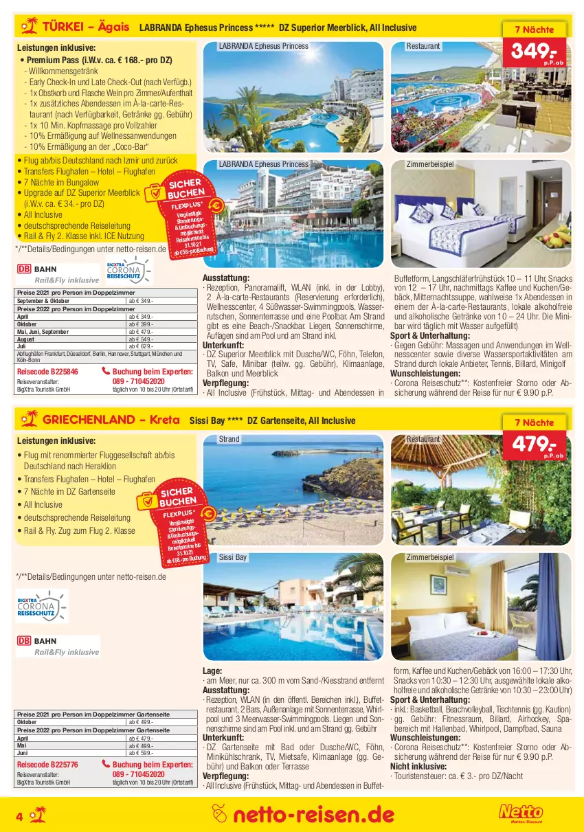 Aktueller Prospekt Netto Marken-Discount - Reisemagazin August - von 01.08 bis 31.08.2021 - strona 4