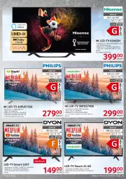 Gazetka promocyjna Selgros - Nonfood - Gazetka - ważna od 31.12 do 31.12.2022 - strona 19 - produkty: alexa, deo, dvb, dyon, HDMI, hisense, kopfhörer, Philips, uhd, usb, Yo