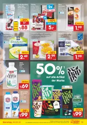 Gazetka promocyjna Netto Marken-Discount - Filial-Angebote - Gazetka - ważna od 30.04 do 30.04.2022 - strona 11 - produkty: angebot, bärenmarke, coppenrath, eis, fertiggericht, fertiggerichte, filet, frische milch, frosta, früchte, hafer, Kefir, Kinder, Kinder Maxi, kinder maxi king, kuchen, Kuchenschnitte, milch, Milchschnitte, Müller, pingui, pizza, reis, Ria, schlemmerfilet, schnitten, Ti, ZTE